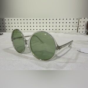 Genuine Vintage 1960s Sunglasses Green Lens Frames Made in France.